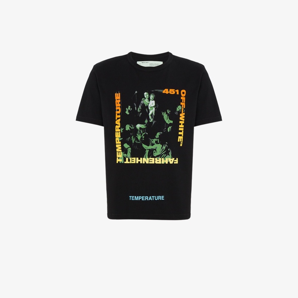 Off White Gradient Arrow Tee
